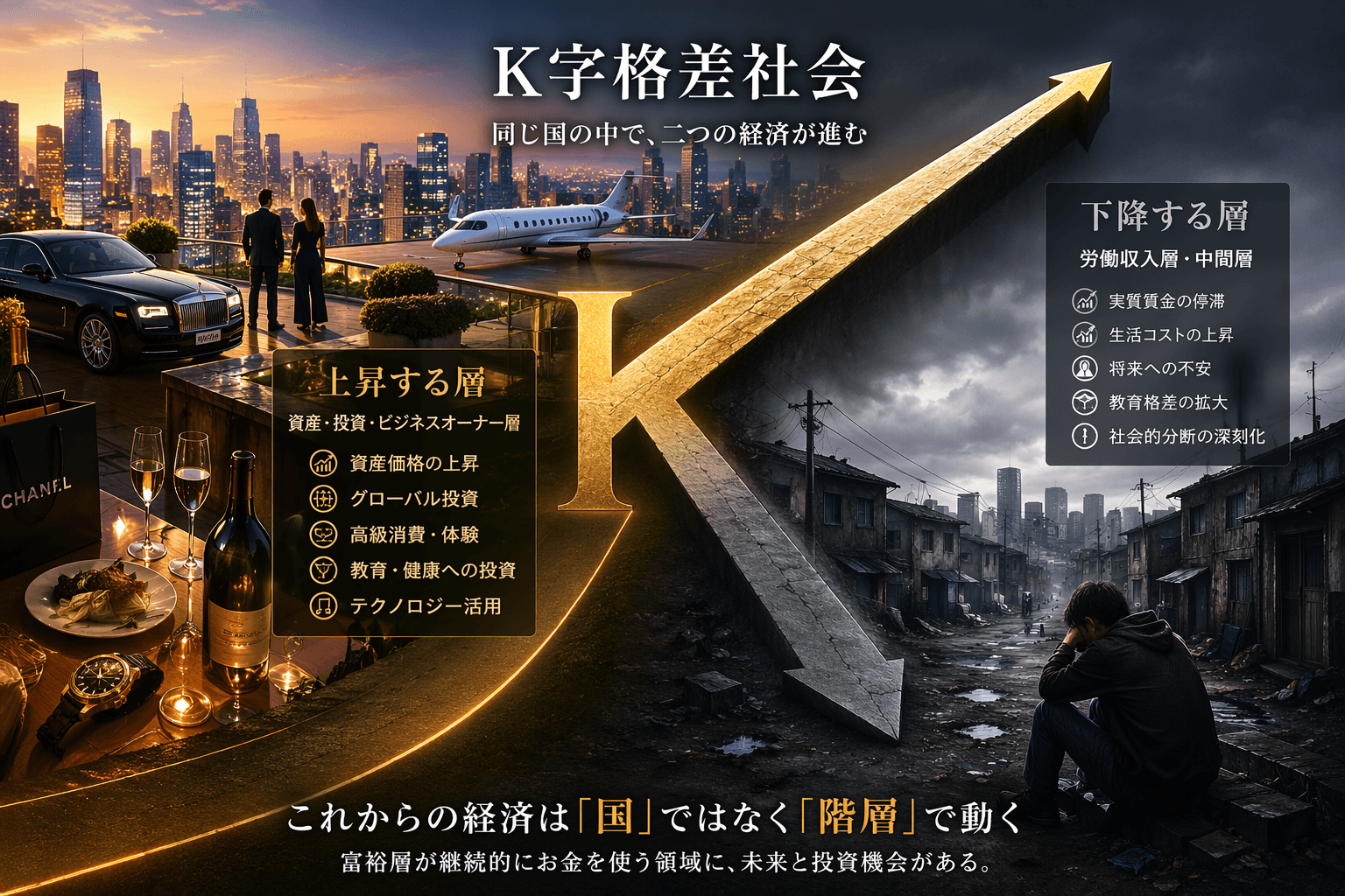 富裕層が消費する領域とは何か——K字格差時代の消費トレンド